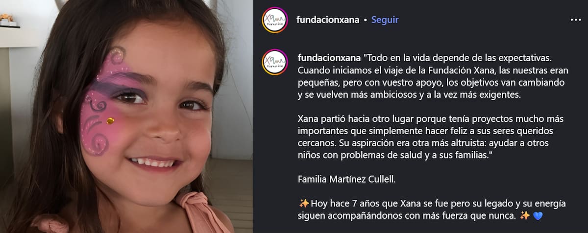 El recuerdo a la hija de Luis Enrique.