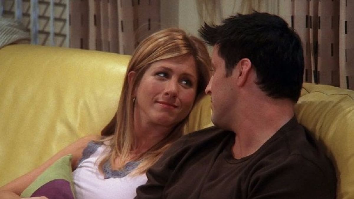 Rachel y Joey, Friends. Foto X @lodelaspelis