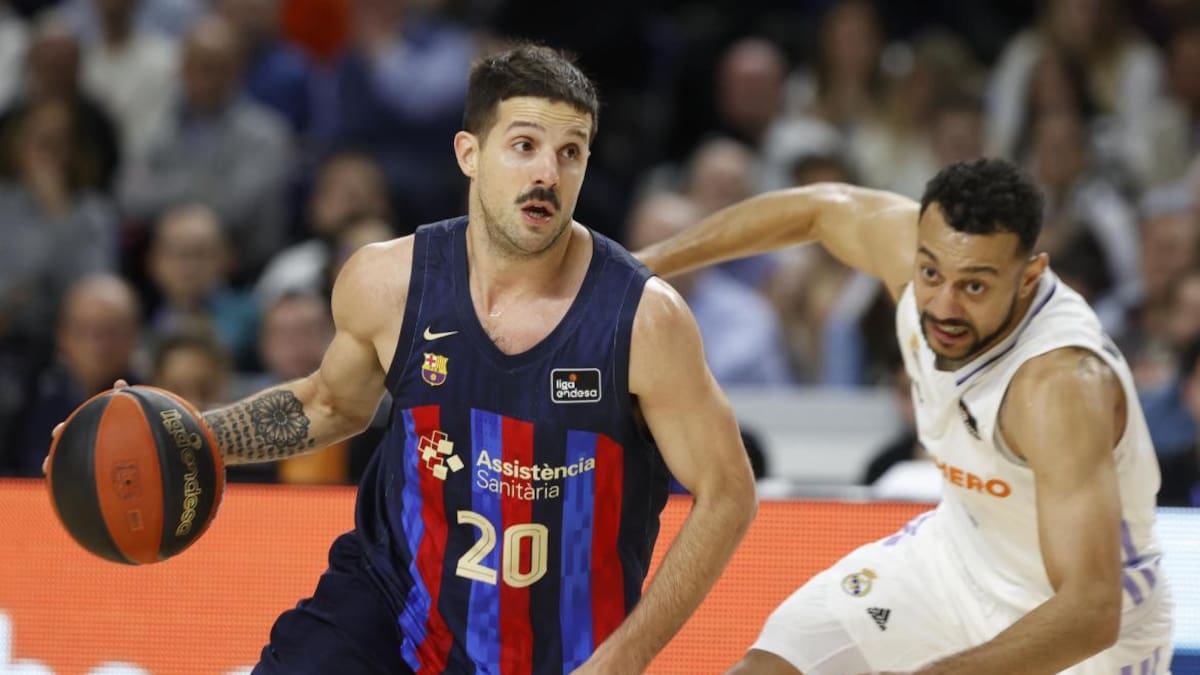 Nicolás Laprovíttola; Barcelona-Real Madrid. Foto: EFE.