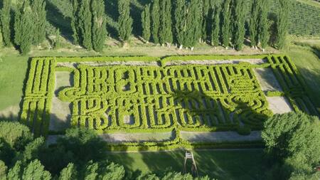 Laberinto Borges. Fuente: X