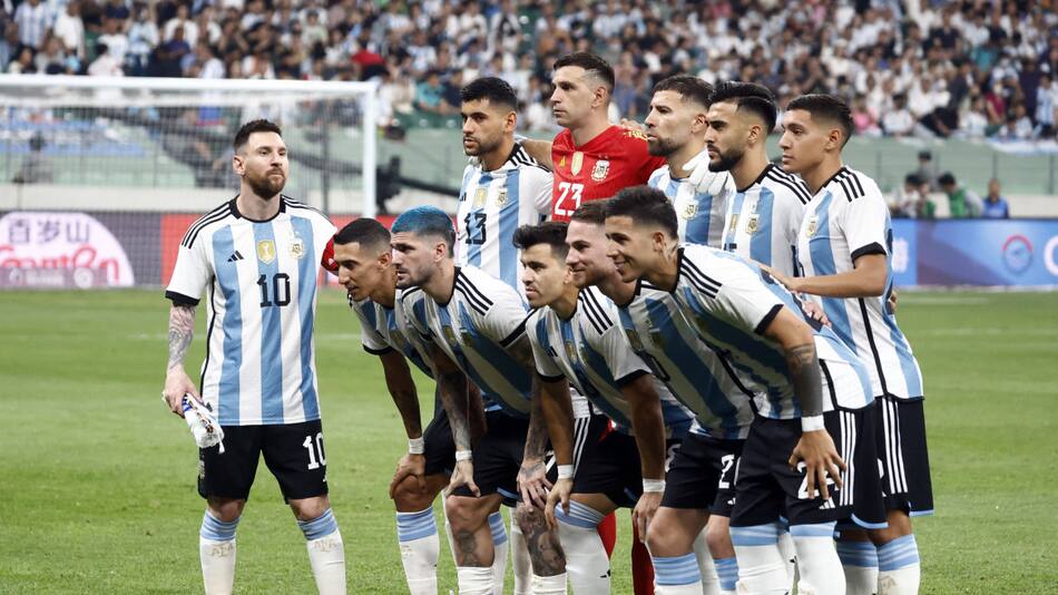 Selección Argentina. Foto: Reuters.