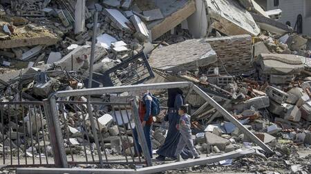 Guerra en Gaza. Foto: EFE