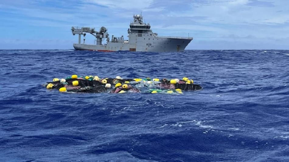 Nueva Zelanda interceptó un cargamento récord de cocaína en aguas del Pacífico. EFE