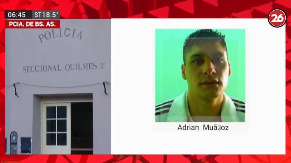 Fuga de once presos de una comisaría de Quilmes, CANAL 26