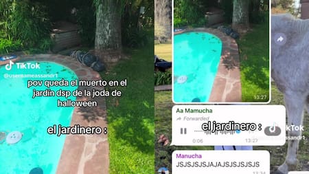 La reacción del empleado que logró millones de reproducciones en TikTok. Foto: Captura de video.