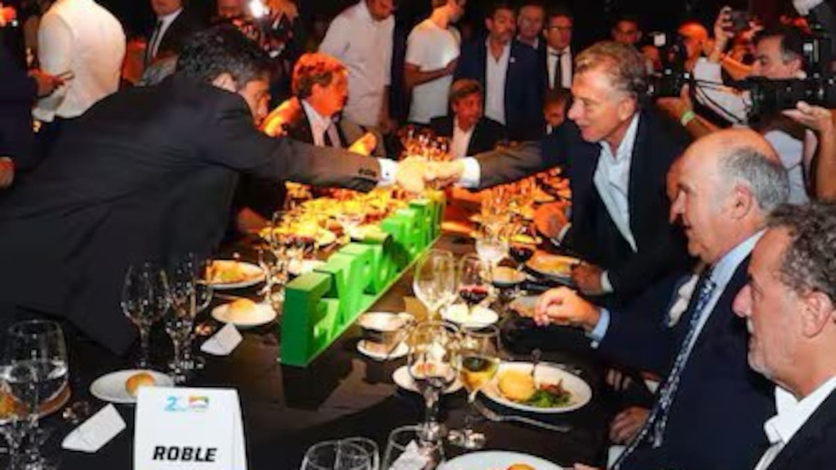 Los líderes políticos compartieron mesa en el evento más importante del sector agropecuario