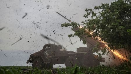 Guerra Rusia-Ucrania; Donetsk. Foto: Reuters.
