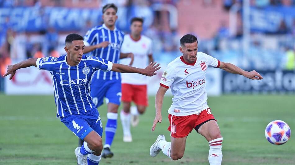 Godoy Cruz-Estudiantes de La Plata. Foto: NA