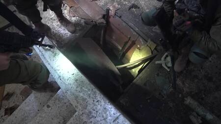 Túneles de Hamás. Foto: Reuters.