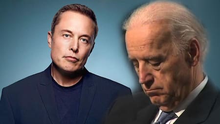 Elon Musk y Joe Biden
