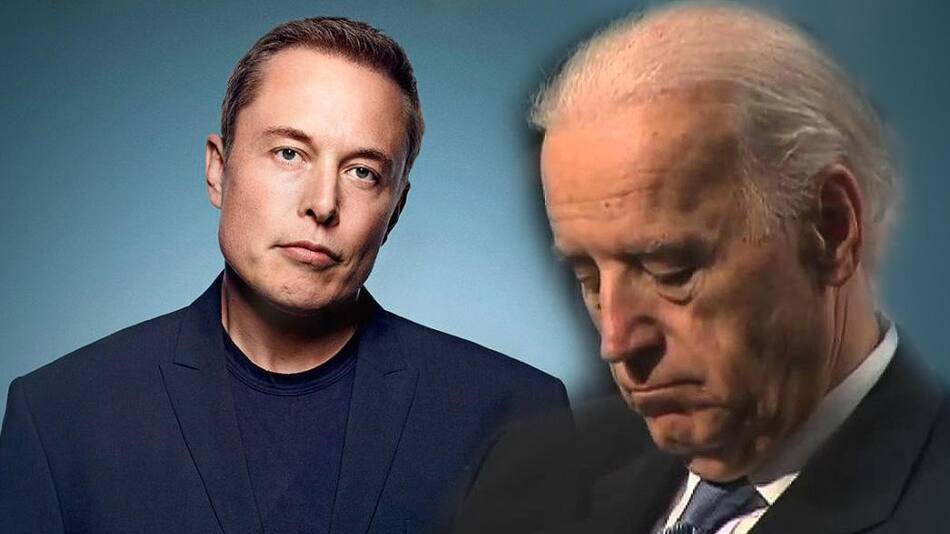 Elon Musk y Joe Biden