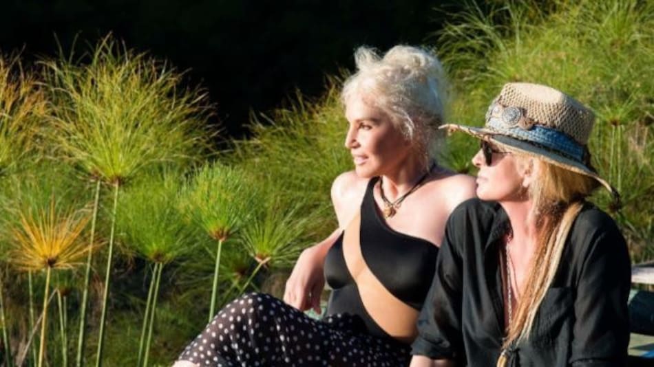 Susana Giménez y Mercedes Sarrabayrouse