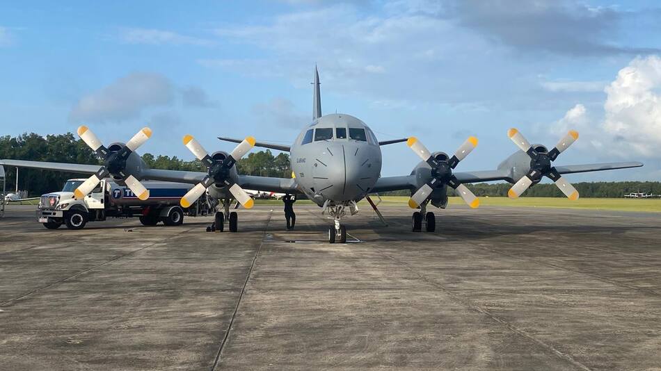 Avión P3 Orion para la Armada Argentina. Foto: Ministerio de Defensa