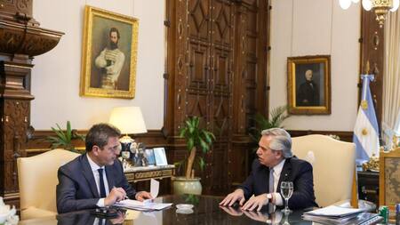 Sergio Massa y Alberto Fernández, NA