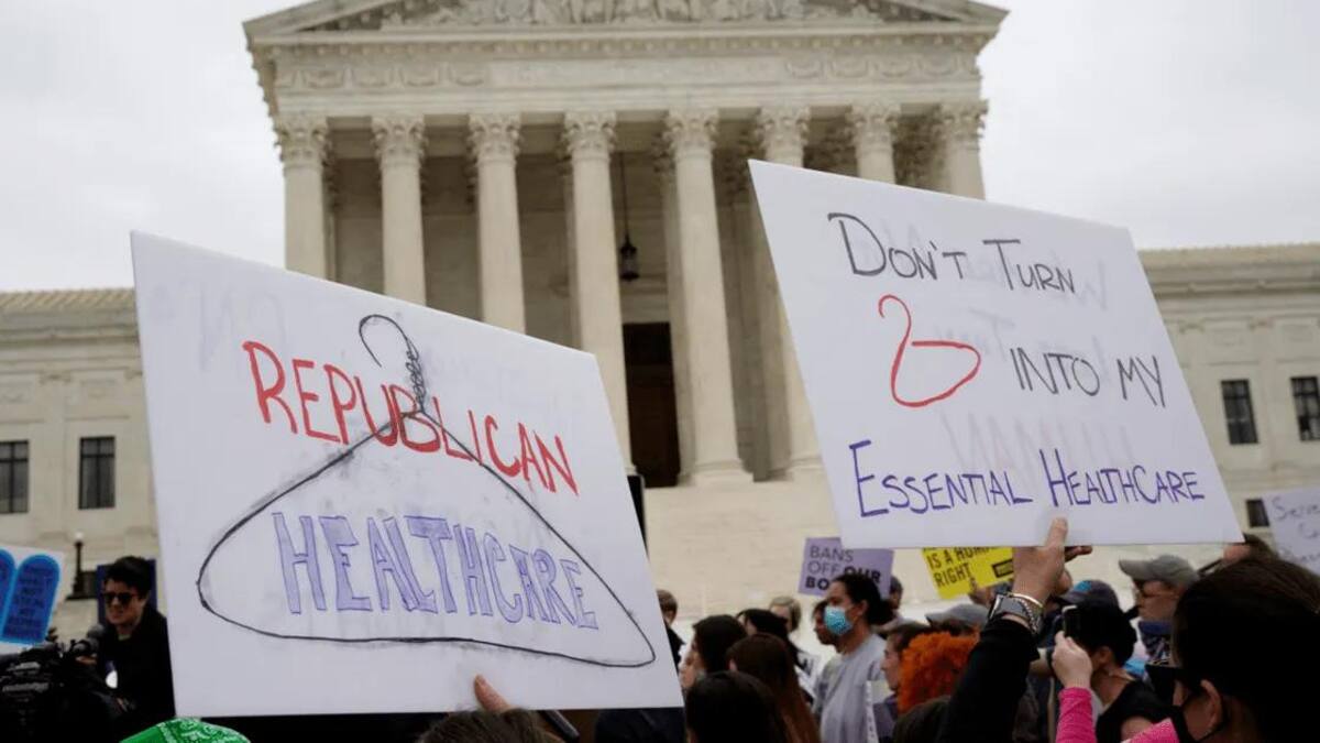 Marcha a favor del aborto en EEUU. Foto: Reuters.