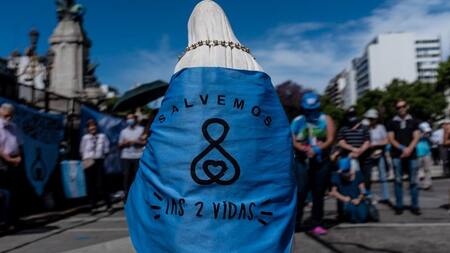 Manifestación por debate del aborto en Argentina, foto Reuters