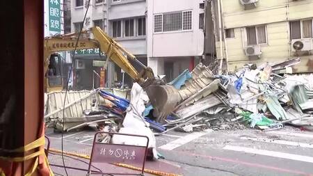 Terremoto en Taiwán. Foto: Reuters.