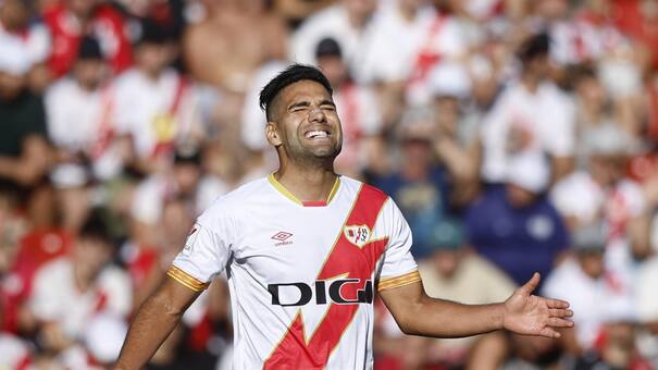 Radamel Falcao sufrió un millonario robo en su casa mientras jugaba con el Rayo Vallecano
