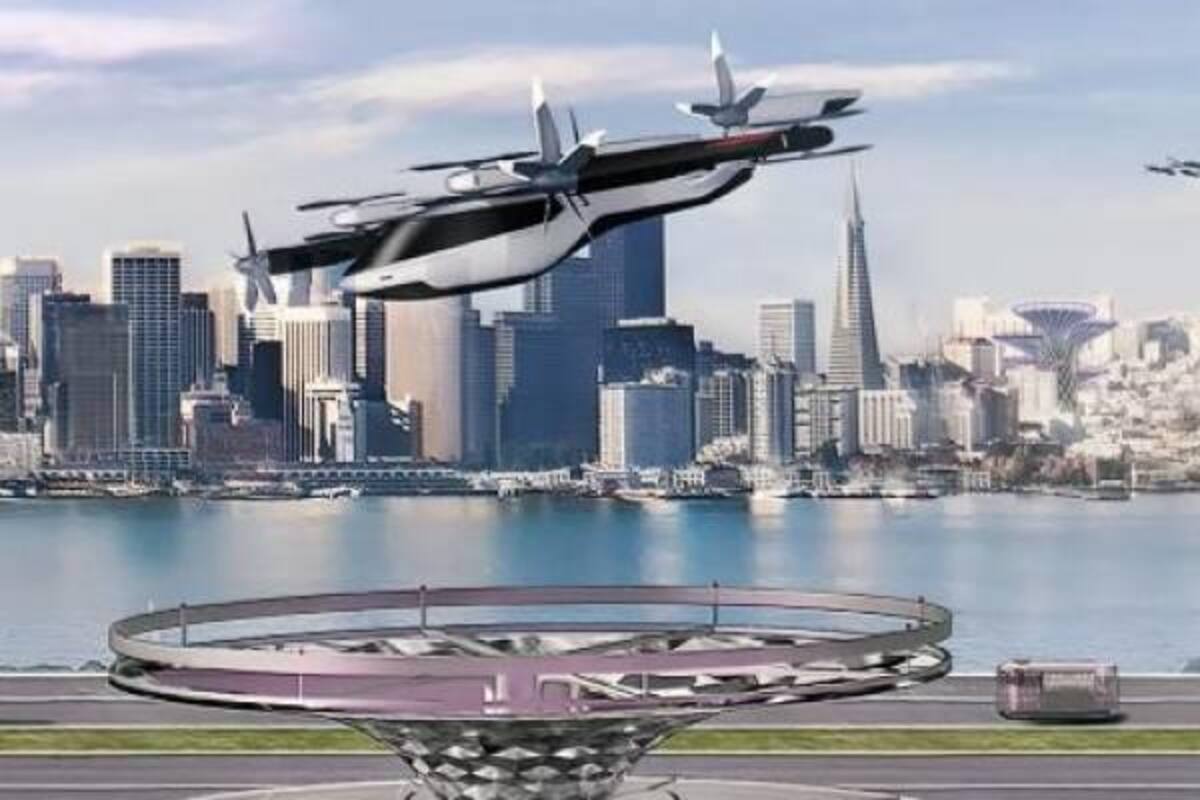 Auto volador presentado en el CES 2020 de Las Vegas