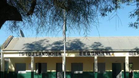 La escuela donde ocurrió la tragedia en el Chaco. Foto: Facebook