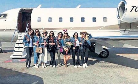 Mueren once mujeres tras estrellarse jet privado