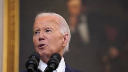 Joe Biden se refirió a la muerte del líder chií de Hezbollah, Hasán Nasrallah. Foto: Reuters.