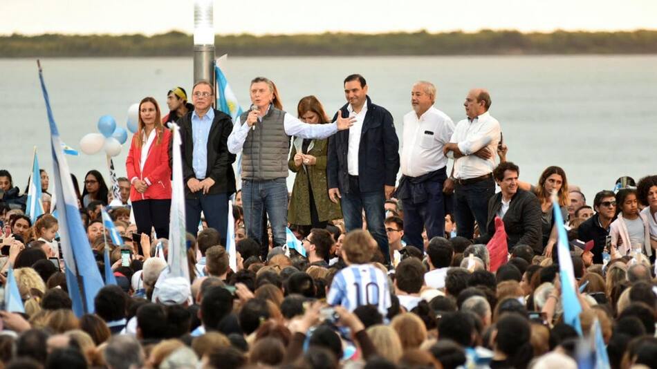 Mauricio Macri en Corrientes, "Sí, se puede", NA
