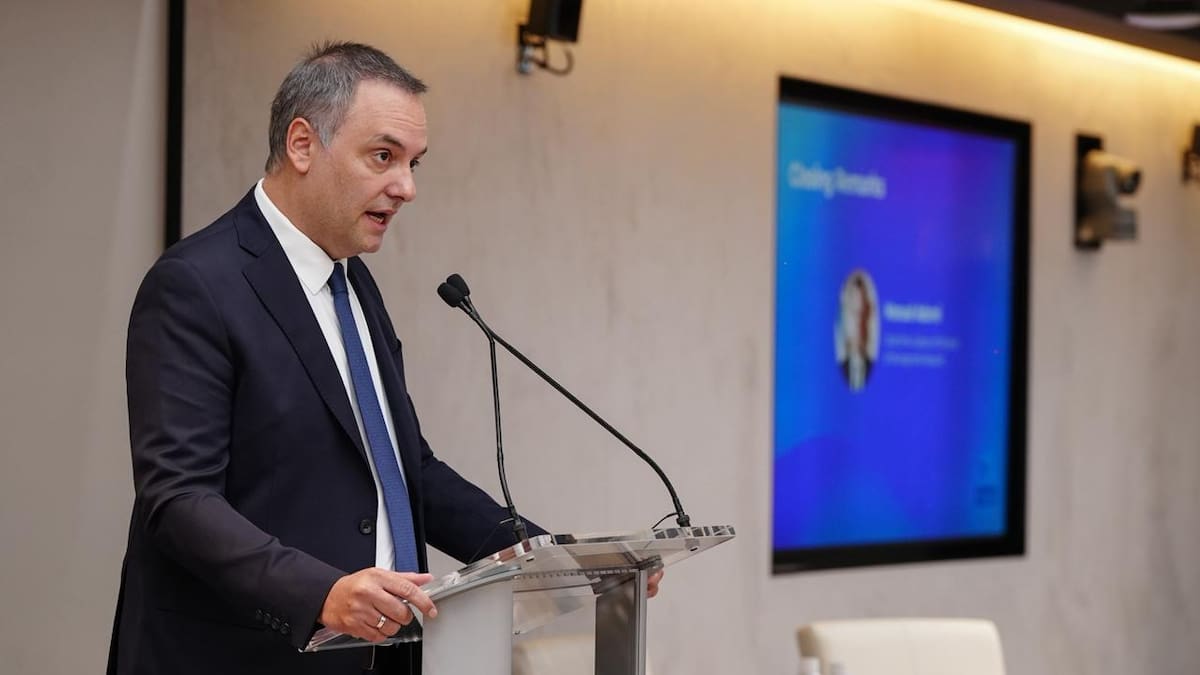 Manuel Adorni en el Argentina Week