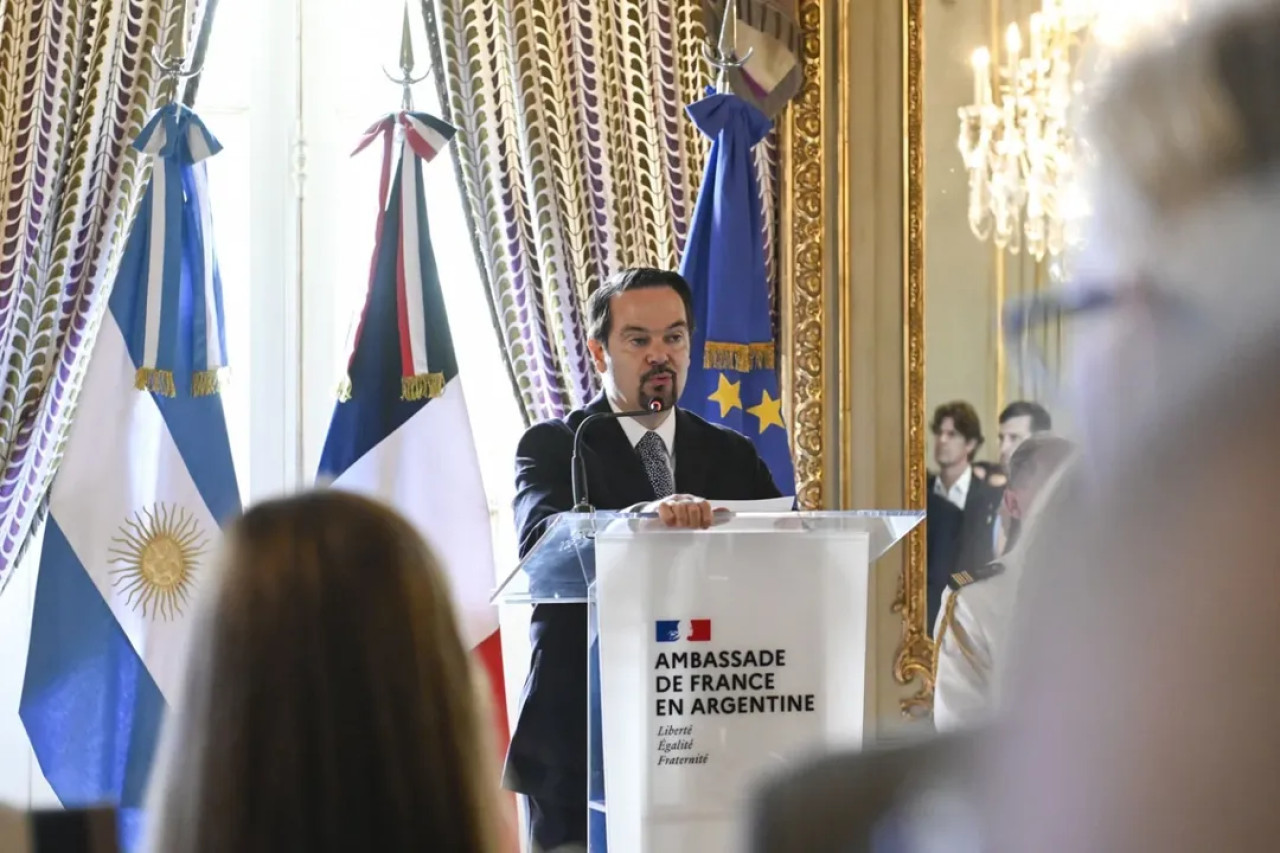 Romain Nadal, actual embajador de Francia en Argentina. Foto: Instagram.