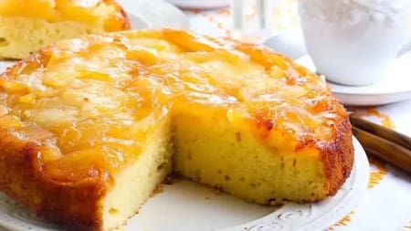 Torta de manzana. Foto: captura YouTube