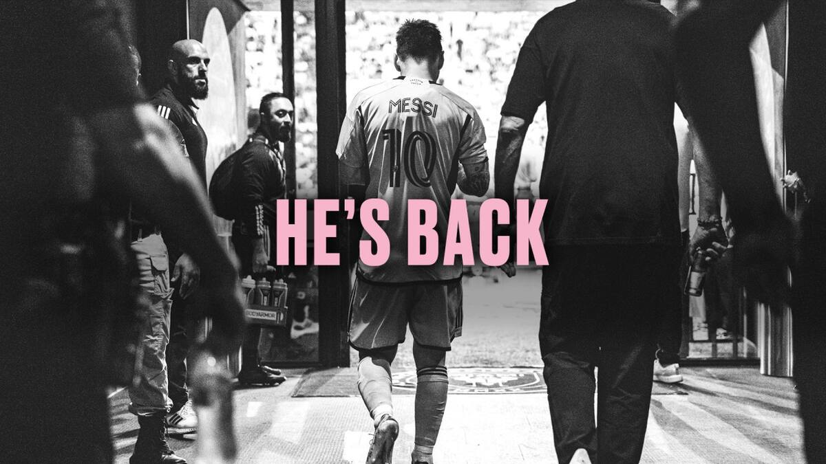 Inter Miami, Messi. Foto: redes sociales