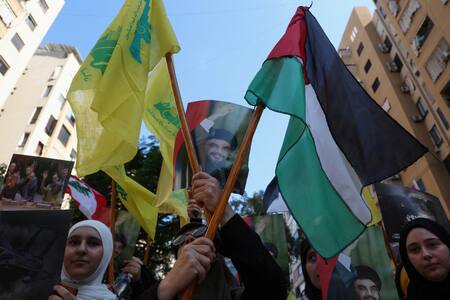 Hezbollah podría interceder entre el conflicto Israel-Hamas. Foto: Reuters.