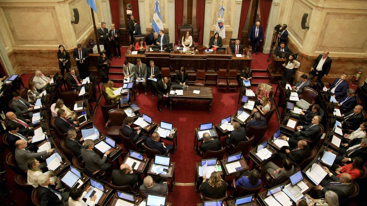 Senado de la Nación. Foto: NA.