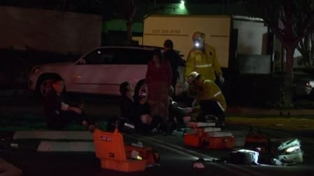 Tiroteo en Los Ángeles, foto captura de video Reuters