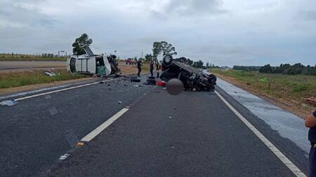 Dos argentinos murieron en Uruguay. Foto: Policía Caminera