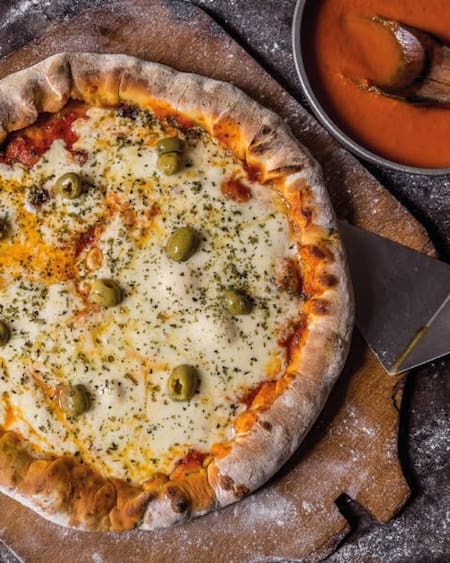 Pizzas, gastronomía. Foto: Instagram @blossom.resto