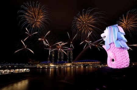 Año nuevo en Singapur - 2018 (Reuters)