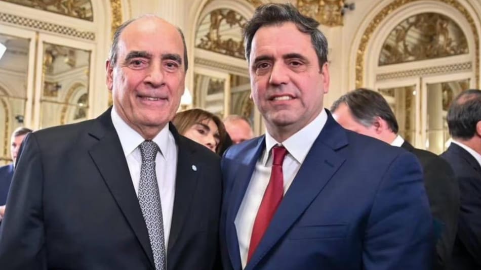 El jefe de Gabinete, Guillermo Francos, y su vice, Lisandro Catalán, son los encargados de negociar la reforma electoral. Foto: X @catalanlisandro