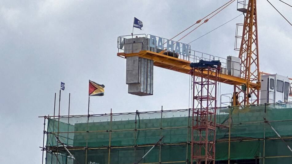 Empresa Exxon en Guyana. Foto: Reuters.