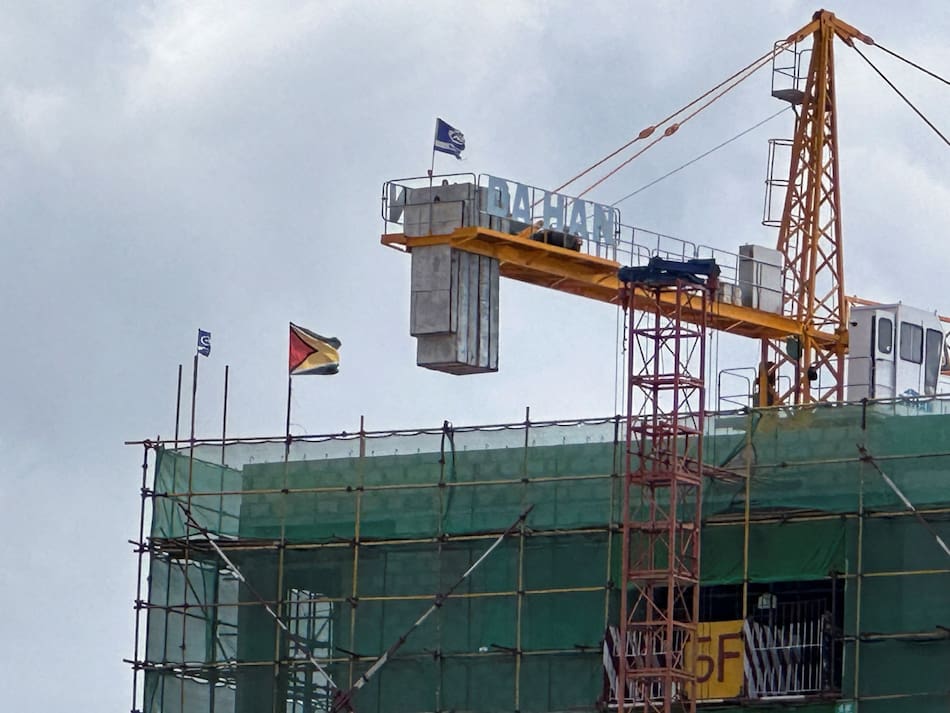 Empresa Exxon en Guyana. Foto: Reuters.