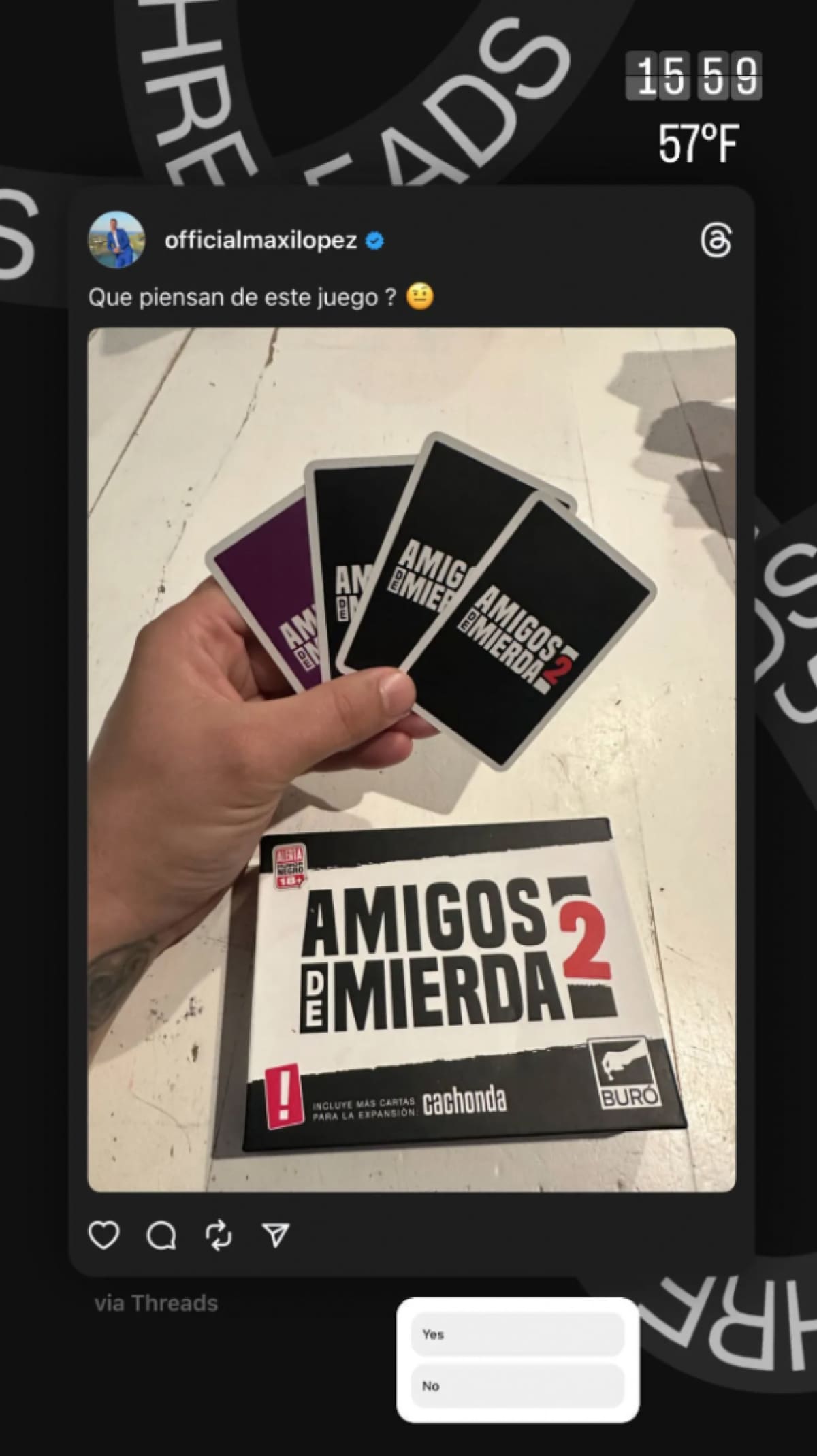 La polémica historia de Maxi López. Foto: Instagram.