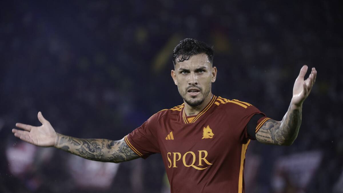 Leandro Paredes; AS Roma. Foto: NA.