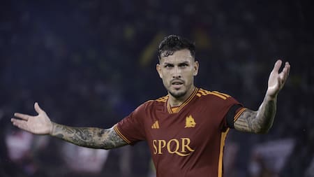 Leandro Paredes; AS Roma. Foto: NA.