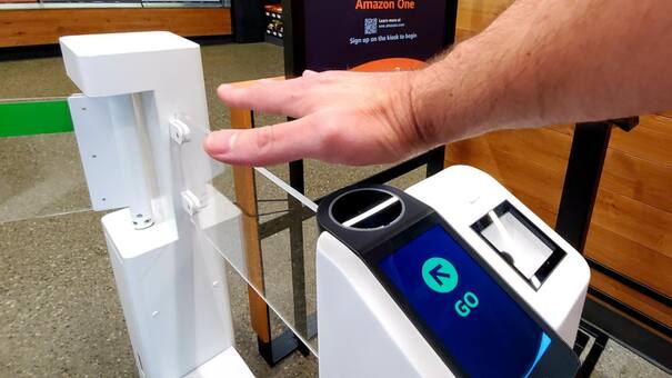 Amazon habilitará en su cadena de supermercados el pago con la palma de la mano