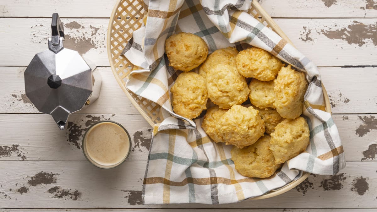 Scones de queso. Foto: Freepik.