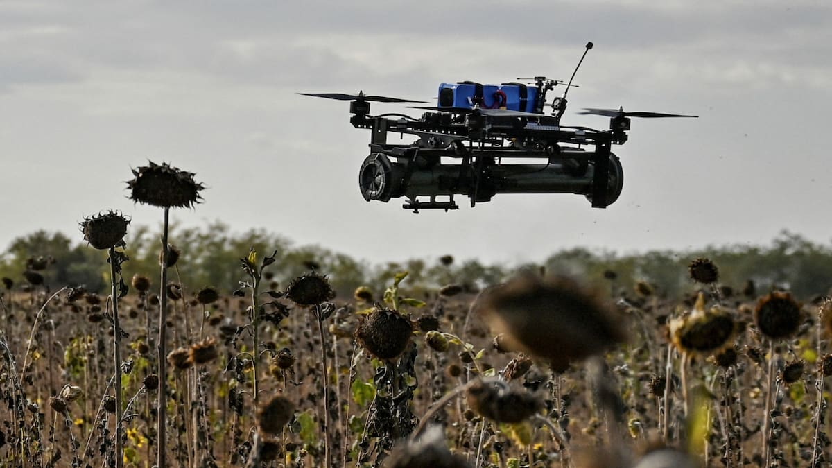 Rusia derribó decenas de drones ucranianos. Foto: Reuters.