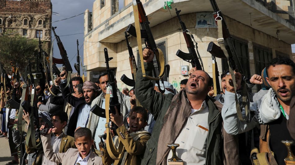 Los rebeldes hutíes del Yemen. Foto: Reuters/Khaled Abdullah