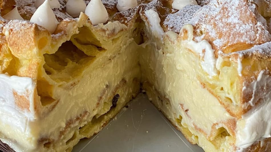 Tarta Cárpatos, el postre polaco que fue reconocido por Taste Atlas.