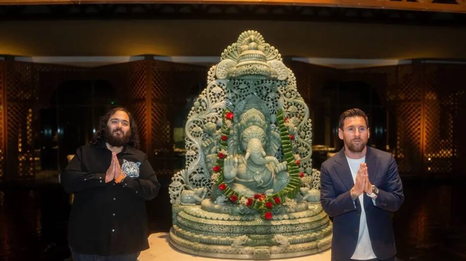 Lionel Messi en la India.