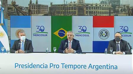 Alberto Fernández, presidente de Argentina, conferencia, Mercosur